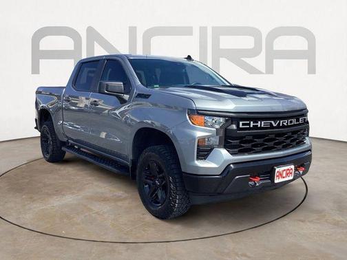 Gray 2024 Chevrolet Silverado 1500 Custom Trail Boss