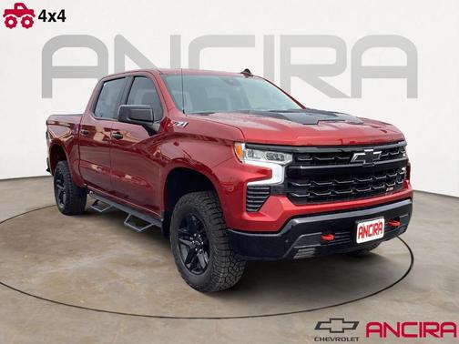 Red 2025 Chevrolet Silverado 1500 LT Trail Boss