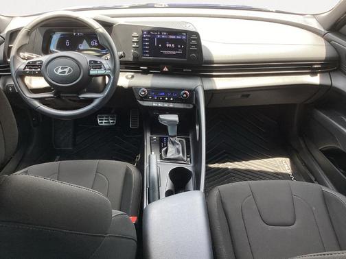 Blue 2025 Hyundai ELANTRA SEL Sport