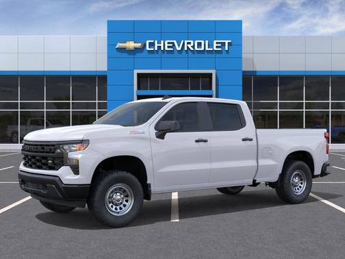 White 2026 Chevrolet Silverado 1500 WT