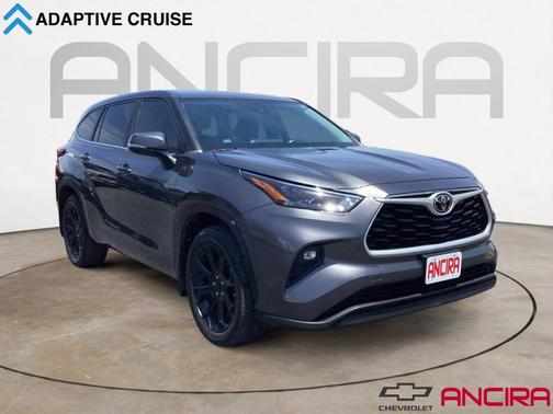 Gray 2023 Toyota Highlander LE