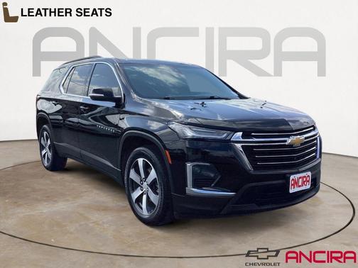 Black 2023 Chevrolet Traverse LT Leather
