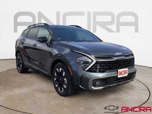 Gray 2023 Kia Sportage Plug-In Hybrid X-Line Prestige