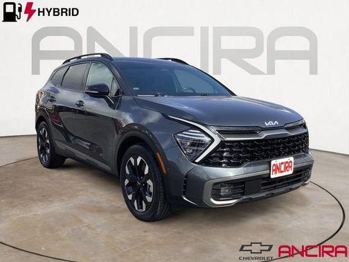 Gray 2023 Kia Sportage Plug-In Hybrid X-Line Prestige