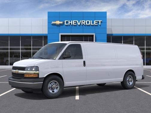 White 2026 Chevrolet Express 2500 Work Van