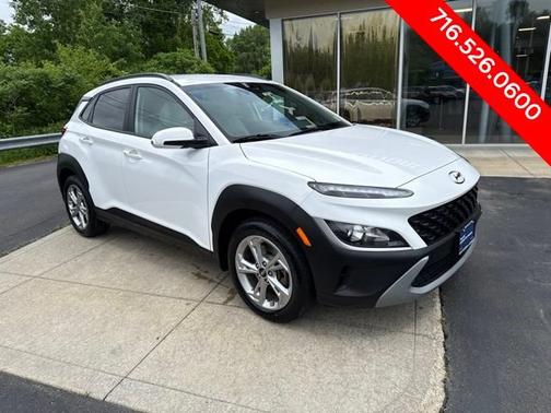 White 2023 Hyundai KONA SEL