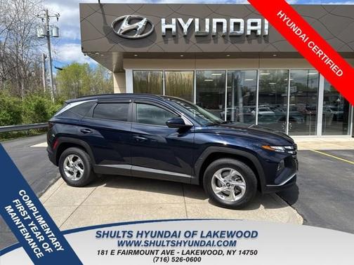 Blue 2024 Hyundai TUCSON SEL