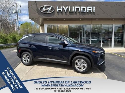 Blue 2024 Hyundai TUCSON SEL