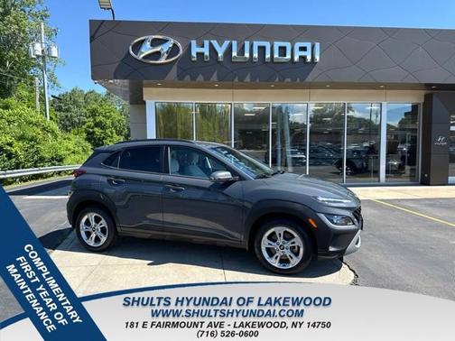 Gray 2023 Hyundai KONA SEL