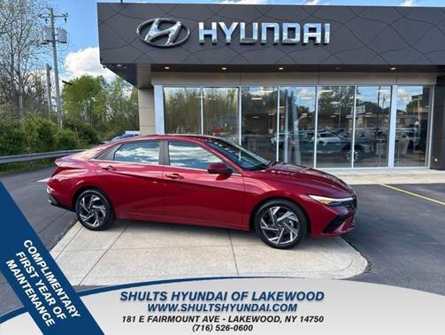 Red 2024 Hyundai ELANTRA SEL