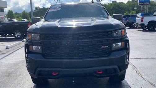 Black 2021 Chevrolet Silverado 1500 Custom Trail Boss
