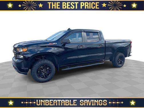 Black 2021 Chevrolet Silverado 1500 Custom Trail Boss
