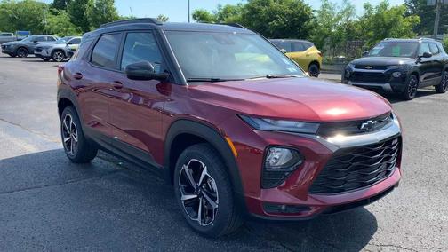 Crimson Metallic 2023 Chevrolet Trailblazer RS