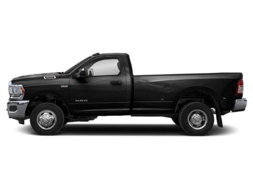 Diamond Black Crystal Pearlcoat 2019 RAM 3500 Tradesman Regular Cab 4x4 8' Box