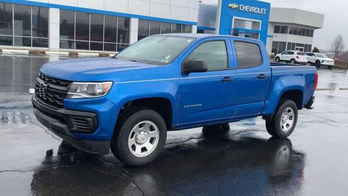 Bright Blue Metallic 2022 Chevrolet Colorado WT