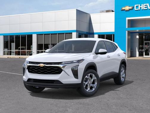 Summit White 2026 Chevrolet Trax LS