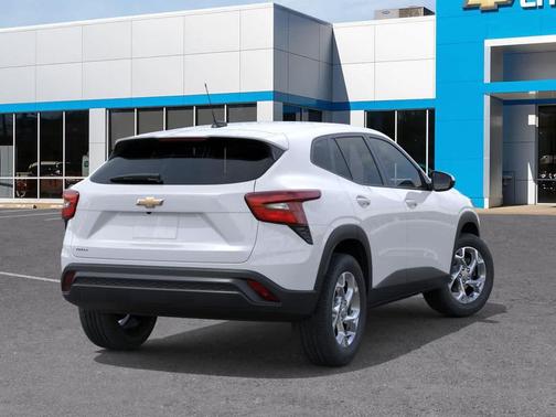 Summit White 2026 Chevrolet Trax LS
