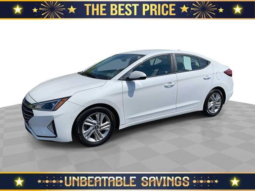 Quartz White Pearl 2020 Hyundai ELANTRA SEL