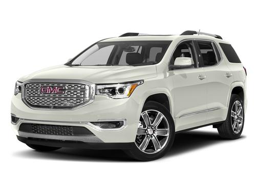 White Frost Tricoat 2018 GMC Acadia Denali