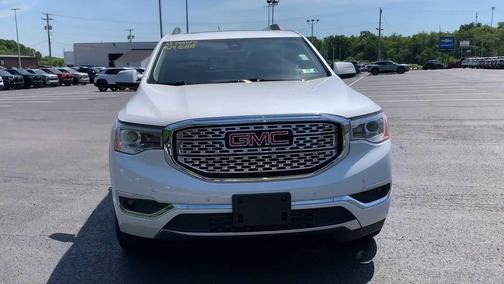 White Frost Tricoat 2018 GMC Acadia Denali