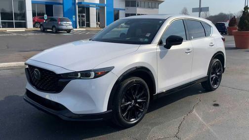 Rhodium White Metallic 2024 Mazda CX-5 2.5 Carbon Turbo