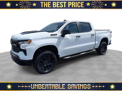 Summit White 2025 Chevrolet Silverado 1500 LT Trail Boss