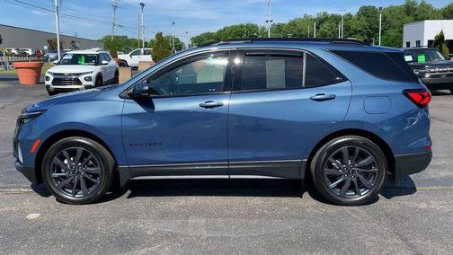 Lakeshore Blue Metallic 2024 Chevrolet Equinox FWD RS