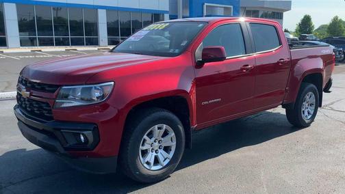 Cherry Red Tintcoat 2022 Chevrolet Colorado LT