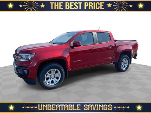 Cherry Red Tintcoat 2022 Chevrolet Colorado LT