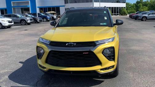 Nitro Yellow Metallic 2023 Chevrolet Trailblazer RS