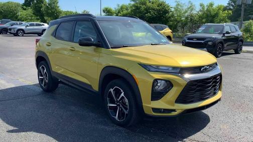 Nitro Yellow Metallic 2023 Chevrolet Trailblazer RS
