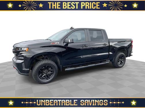 Black 2021 Chevrolet Silverado 1500 LT Trail Boss
