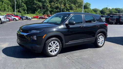 Mosaic Black Metallic 2021 Chevrolet Trailblazer LS
