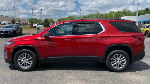 Radiant Red Tintcoat 2023 Chevrolet Traverse LT Cloth