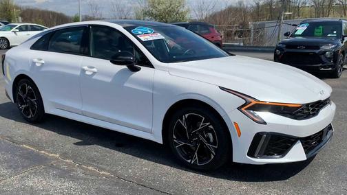 Snow White Pearl 2025 Kia K5 GT-Line
