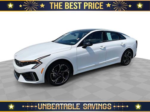 Snow White Pearl 2025 Kia K5 GT-Line