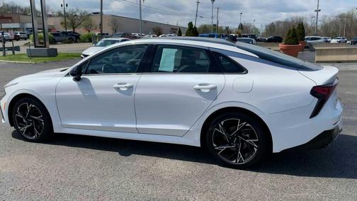 Snow White Pearl 2025 Kia K5 GT-Line