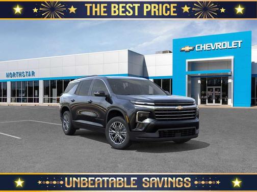 Mosaic Black Metallic 2026 Chevrolet Traverse LT