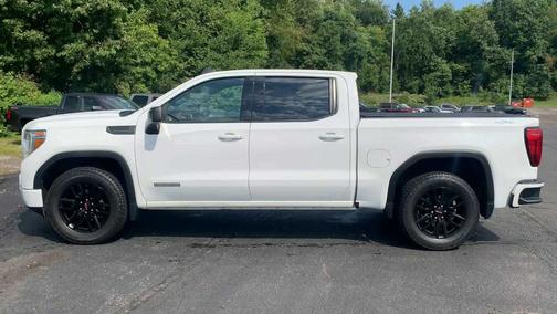 Summit White 2021 GMC Sierra 1500 Elevation