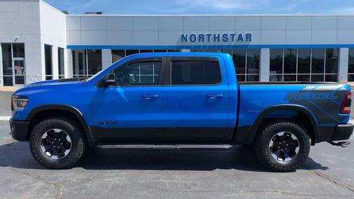 Hydro Blue Pearlcoat 2022 RAM 1500 Rebel