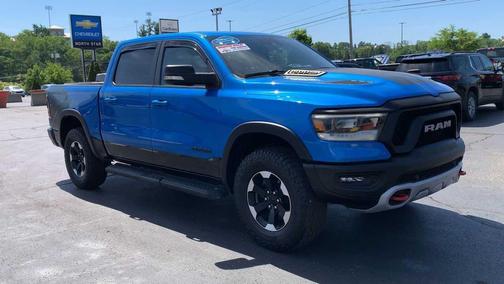 Hydro Blue Pearlcoat 2022 RAM 1500 Rebel