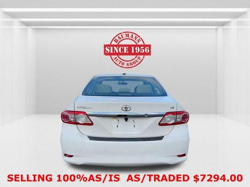 White 2011 Toyota Corolla LE