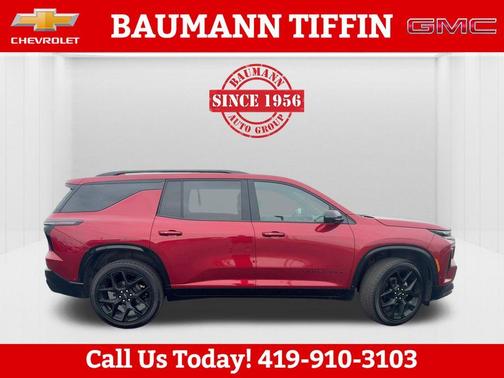 Radiant Red 2024 Chevrolet Traverse RS