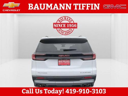 Summit White 2026 GMC Acadia Elevation