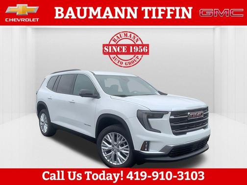 Summit White 2026 GMC Acadia Elevation