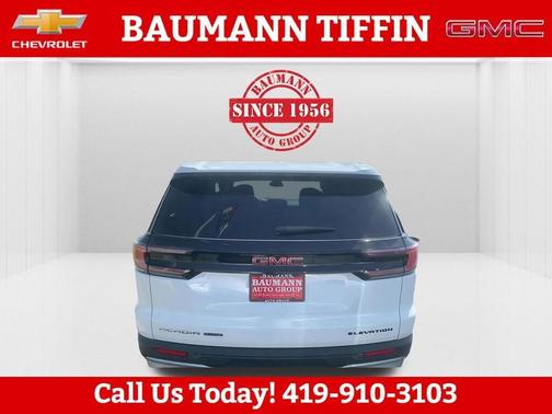 Summit White 2025 GMC Acadia Elevation