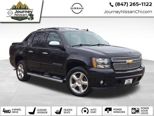 Black 2013 Chevrolet Avalanche LT