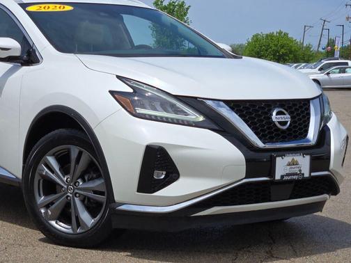 Pearl White Tricoat 2020 Nissan Murano Platinum Intelligent AWD