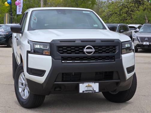 Glacier White 2026 Nissan Frontier S