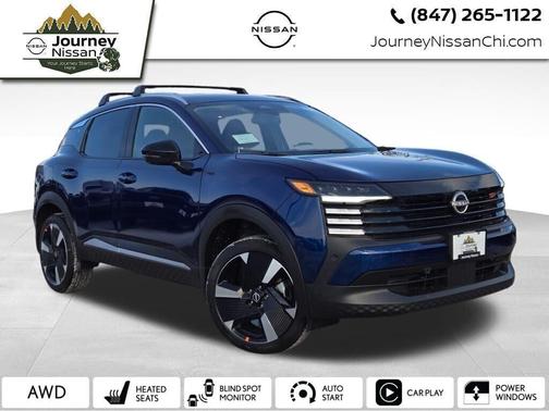 Deep Blue Pearl 2026 Nissan Kicks SR